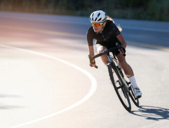 trening zawodowego kolarza