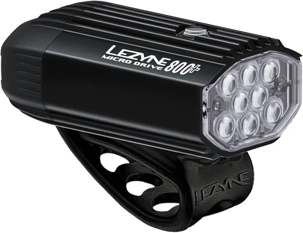 Lezyne Micro Drive 800+, przednia lampka rowerowa 800 lumenów